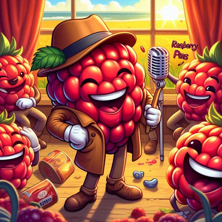 Berry Funny: 100+ Raspberry Puns That Will Make You Say 'Pun-believable!'
